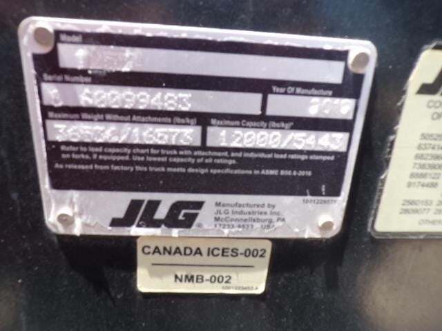 2019 JLG 1255-27