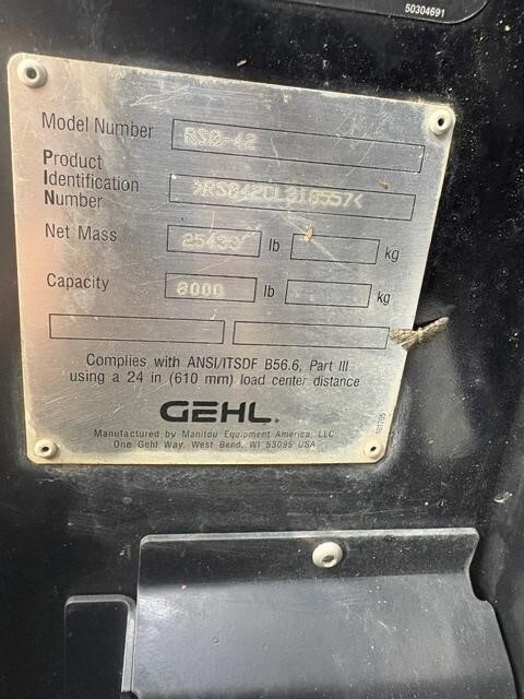 2019 Gehl RS8-42-13