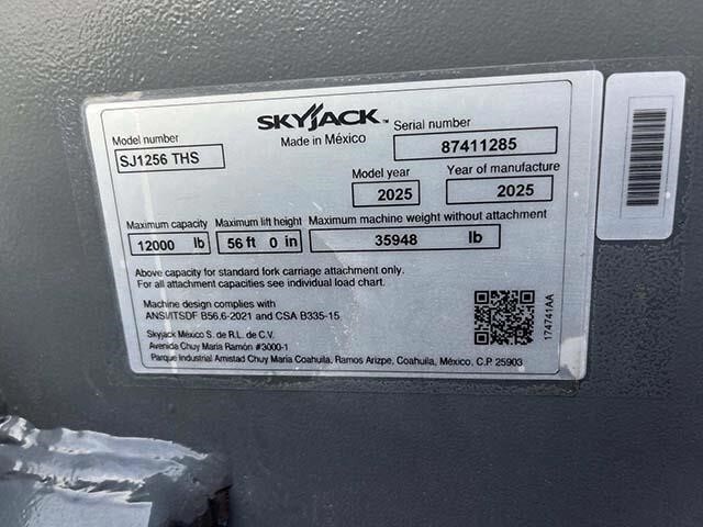 2025 Skyjack SJ1256 THS-19