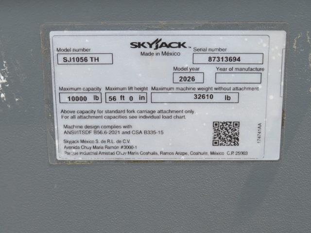 2026 Skyjack SJ1056 TH-27