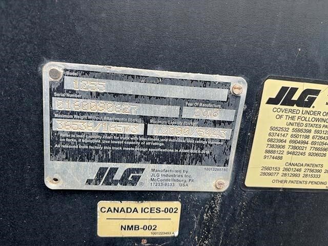 2018 JLG 1255-35