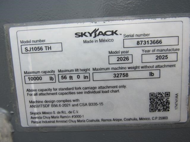 2026 Skyjack SJ1056 TH-32