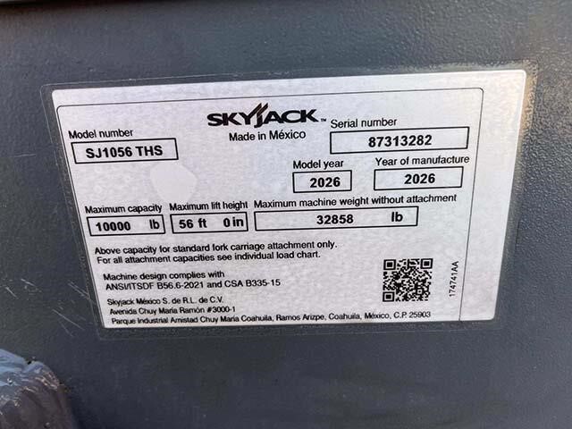2026 Skyjack SJ1056 TH-19
