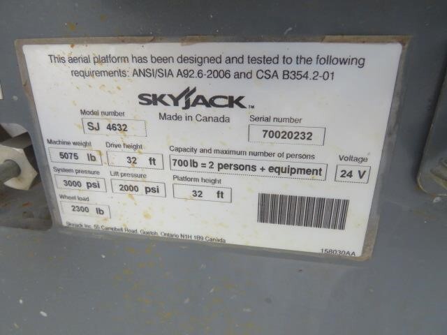 2014 Skyjack SJ4632-19