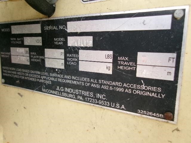 2005 JLG 2630ES-15