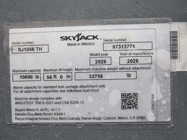 2026 Skyjack SJ1056 TH-35