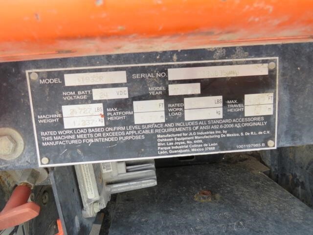 2020 JLG 1932R-19