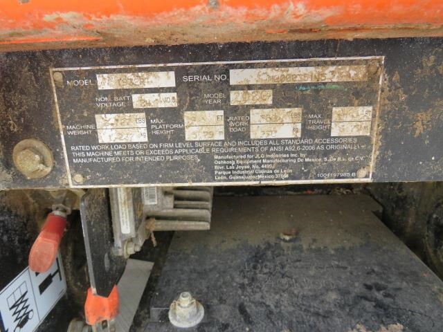 2020 JLG 1932R-19