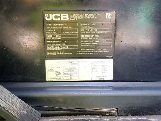 2018 JCB 514-56-42
