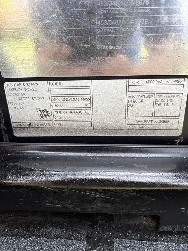 2016 JCB 509-42-16
