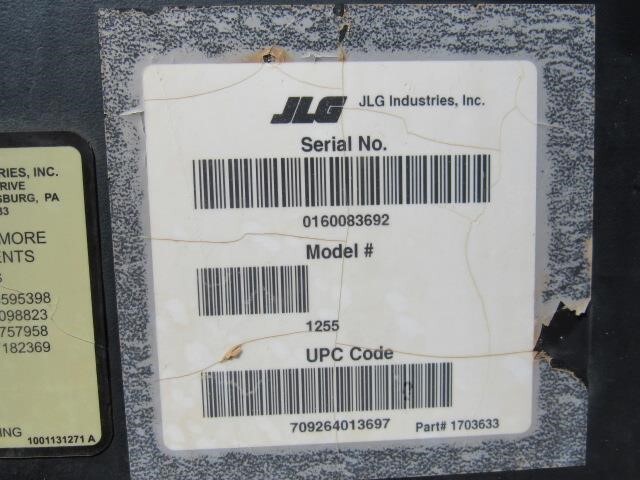 2017 JLG 1255-27