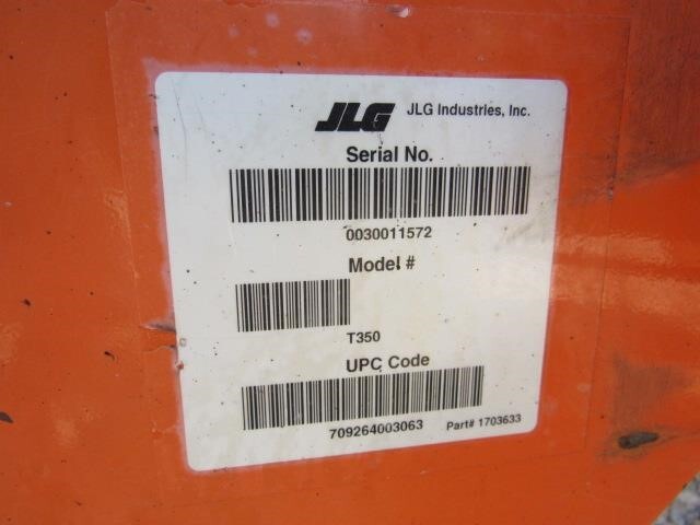 2019 JLG T350-27