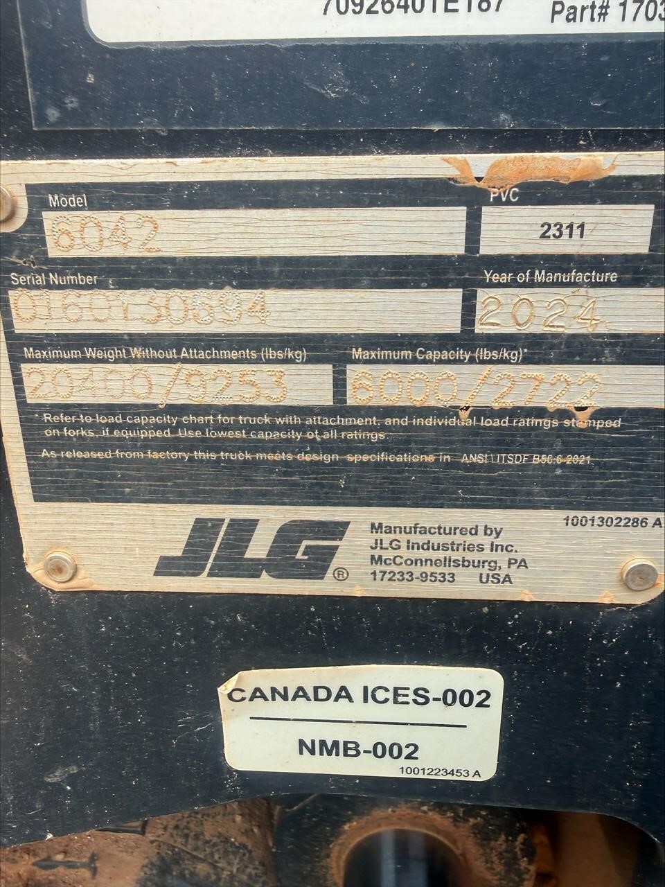 2024 JLG 1255-5