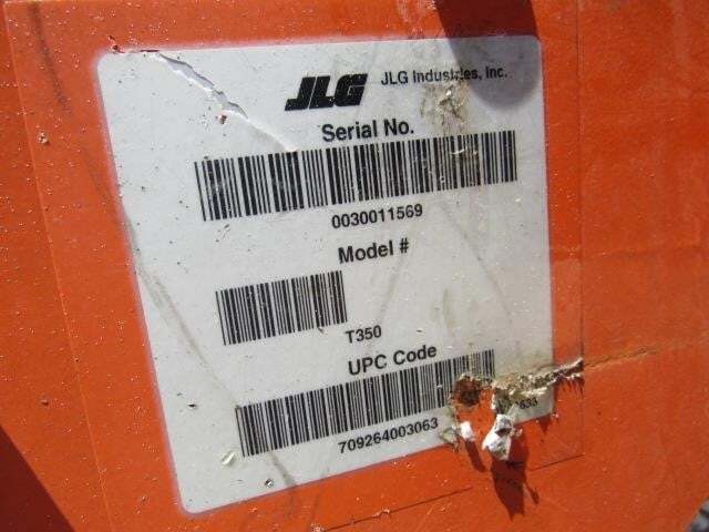 2019 JLG T350-26
