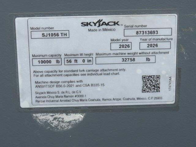 2026 Skyjack SJ1056 TH-27