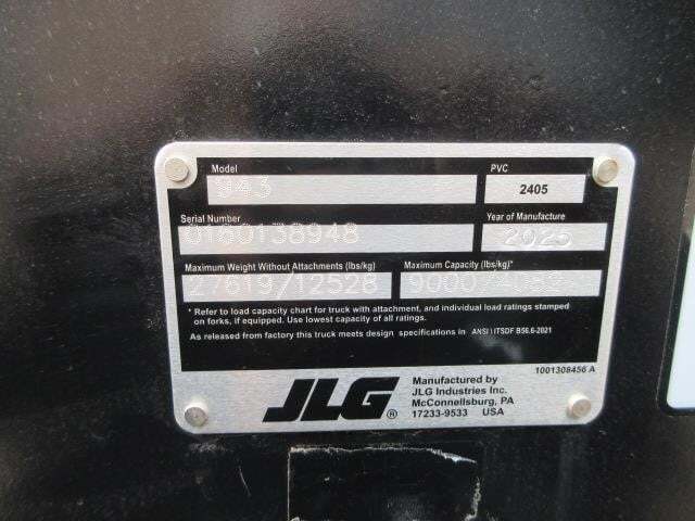 2026 JLG 943-48