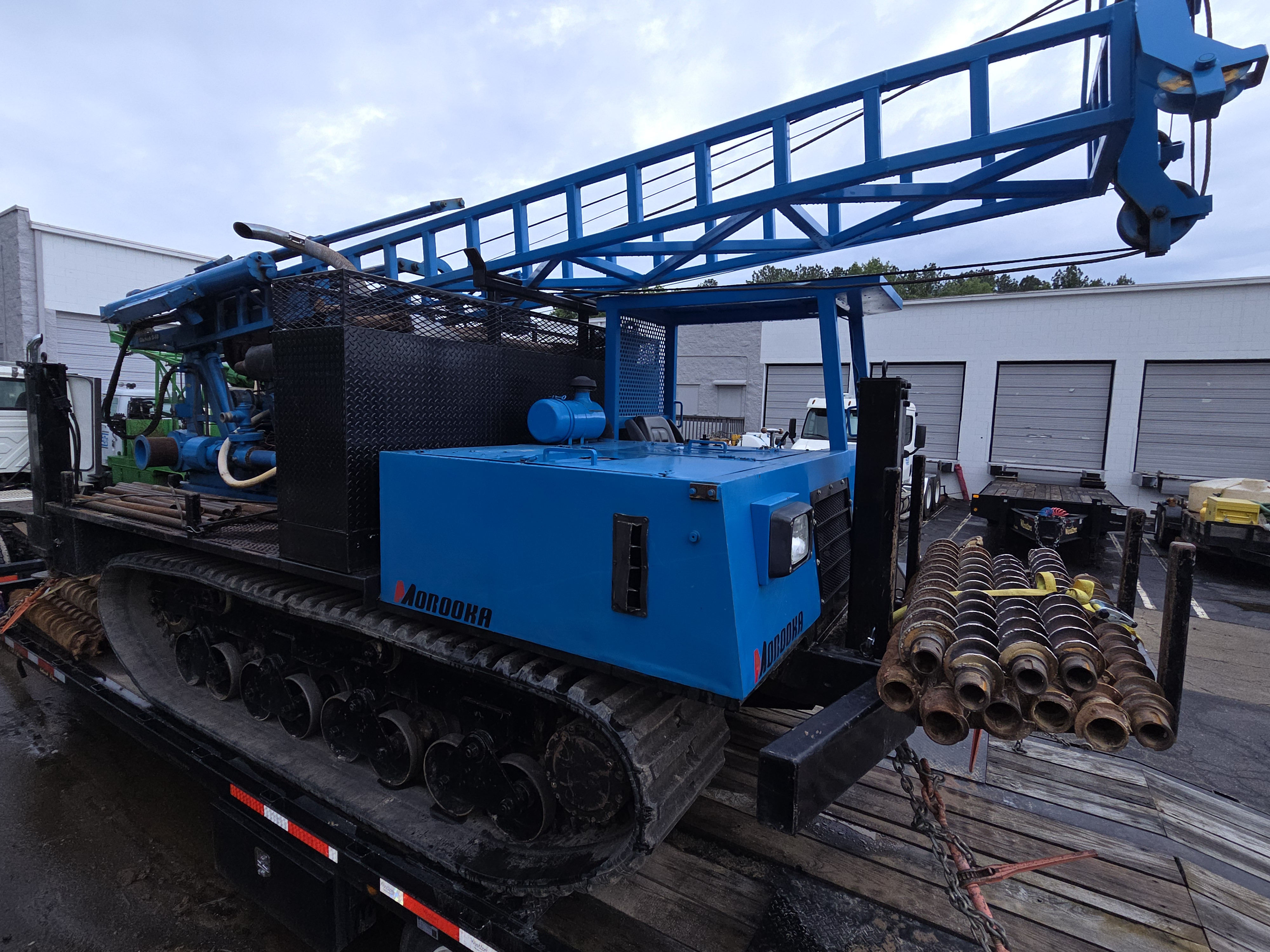 2001 Diedrich Drill D-50 ON MOROOKA CARRIER