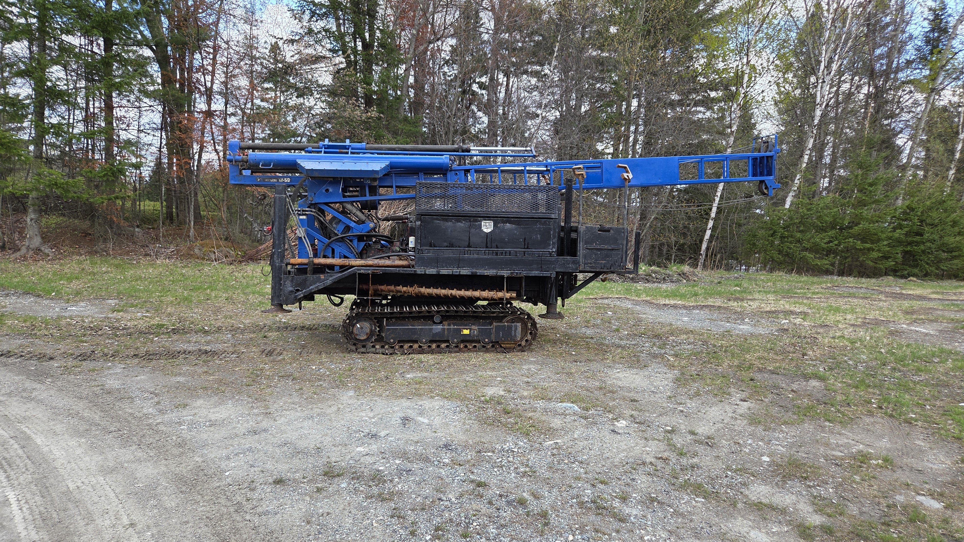 1986 Diedrich Drill D-50 ON STEEL TRACK