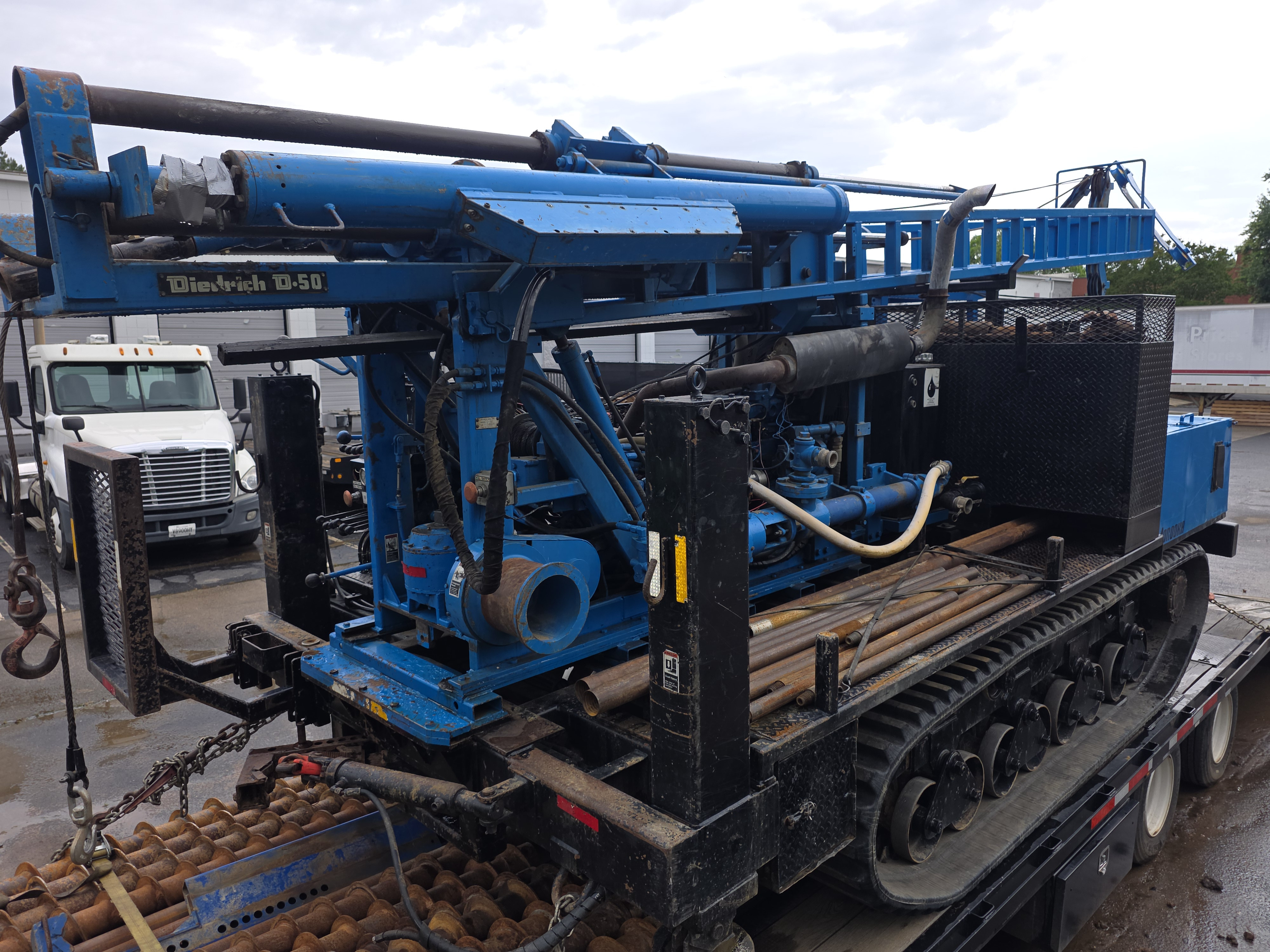 2001 Diedrich Drill D-50 ON MOROOKA CARRIER
