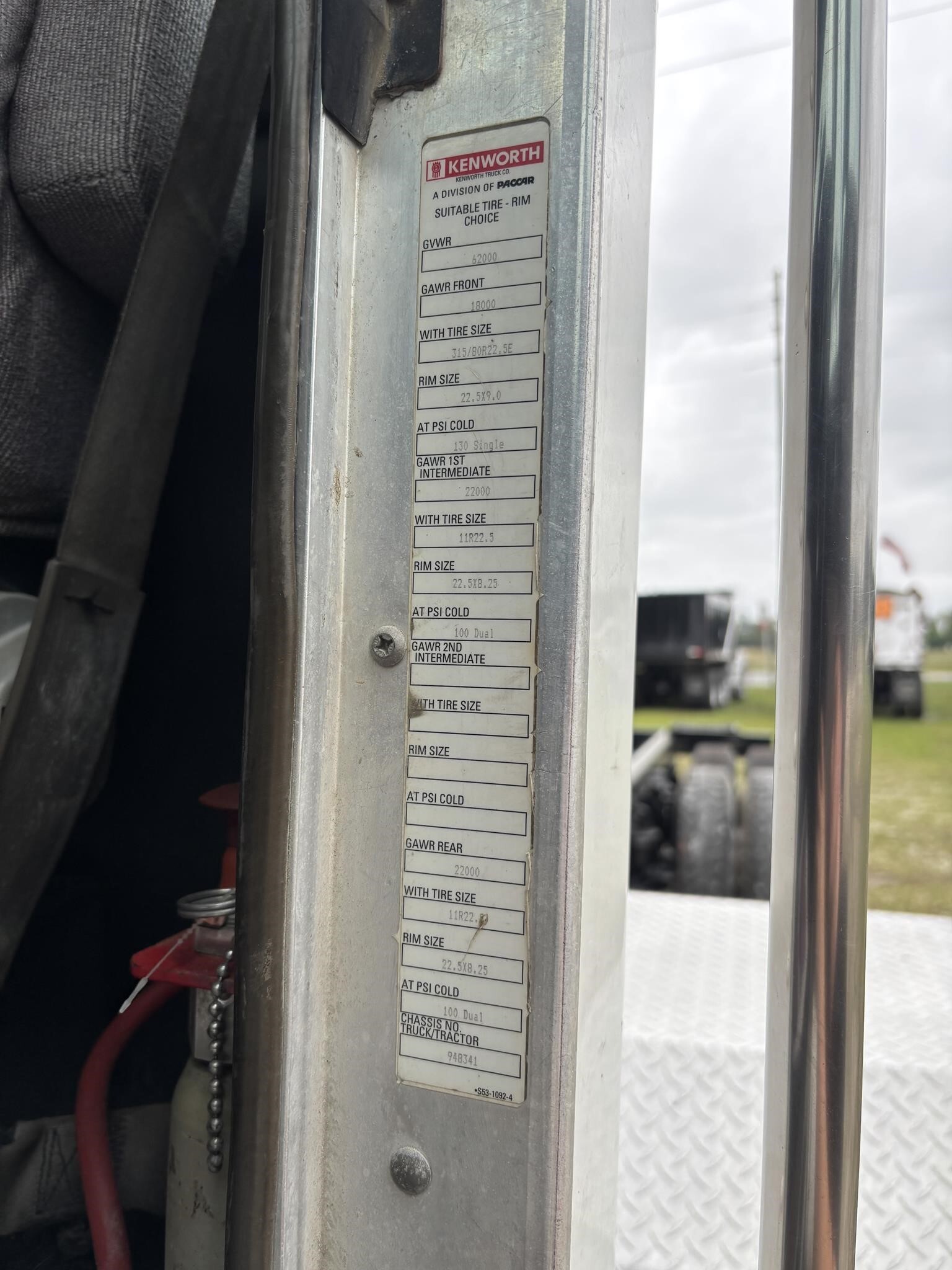 2011 Kenworth T800