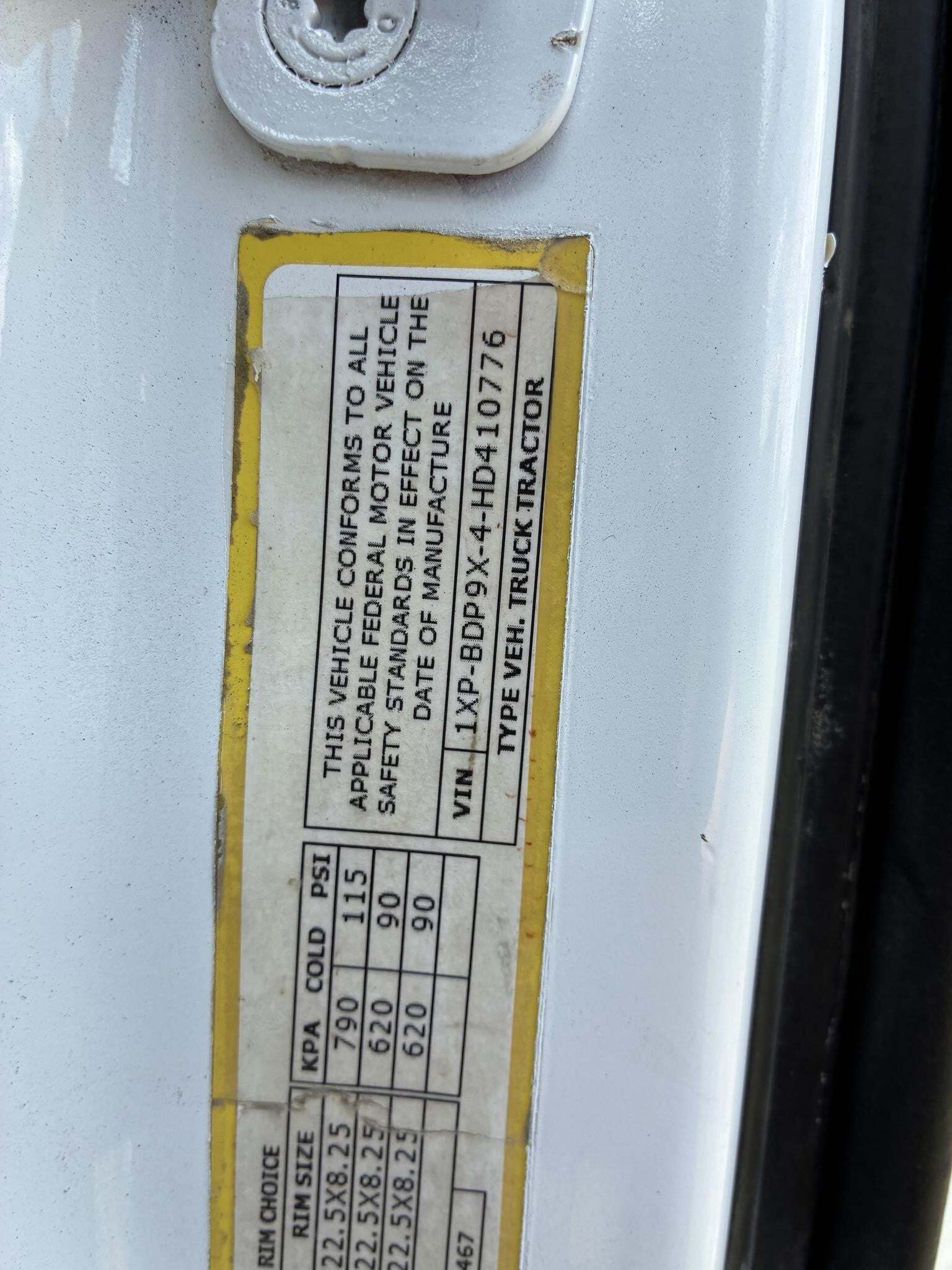 2017 Peterbilt 579