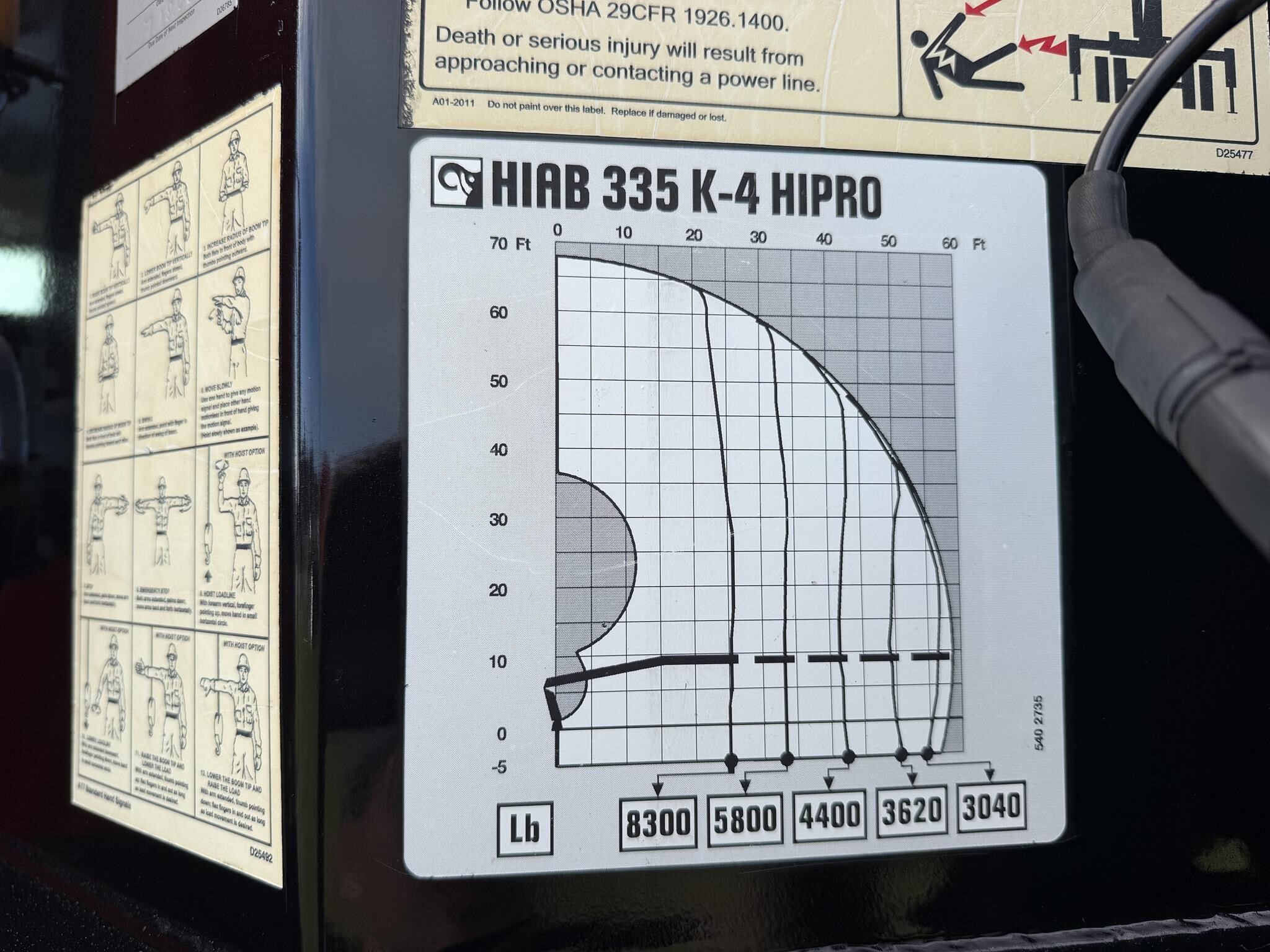 2016 Hiab 335K-4 HIPRO