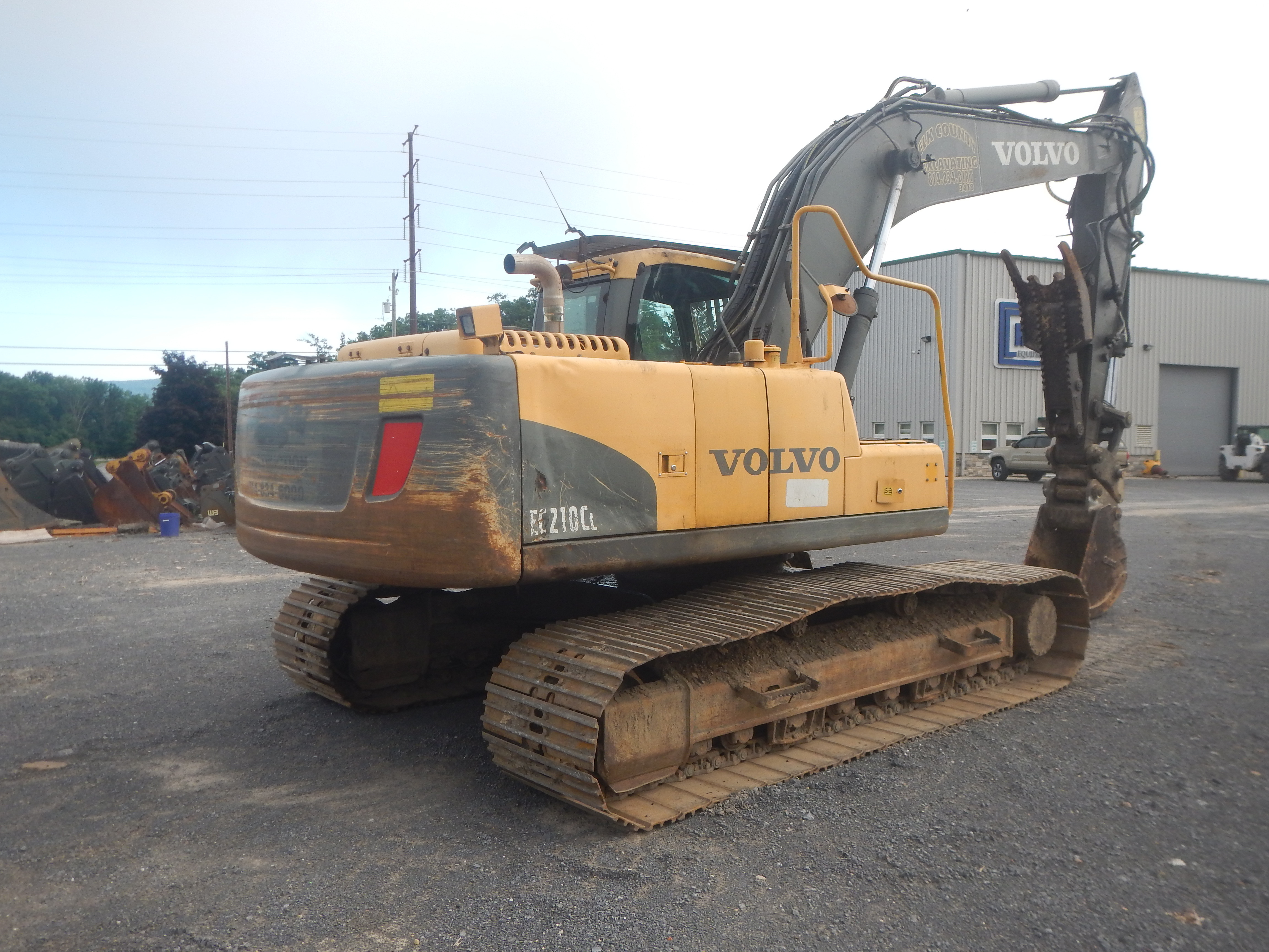 2012 Volvo EC210CL