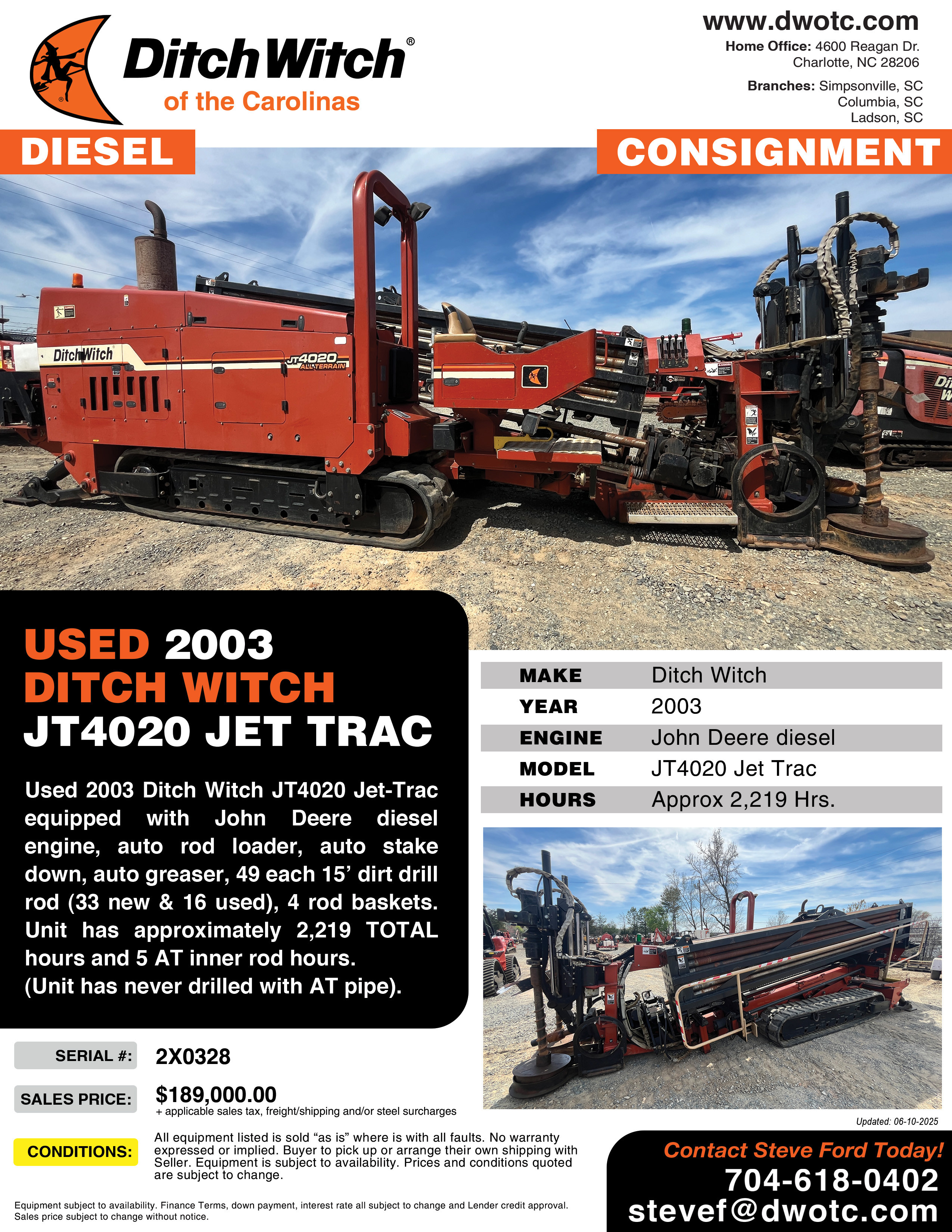 Construction Equipment Dealers in Carolinas