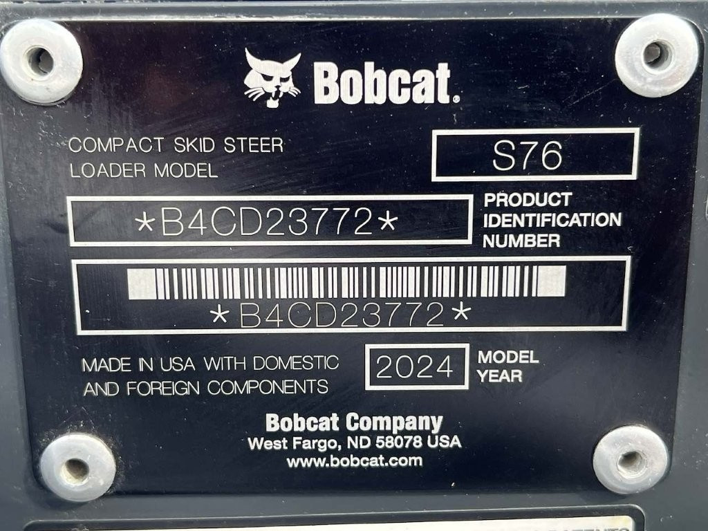 2024 Bobcat S76