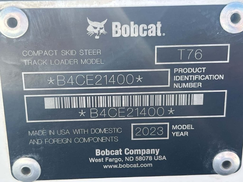 2023 Bobcat T76