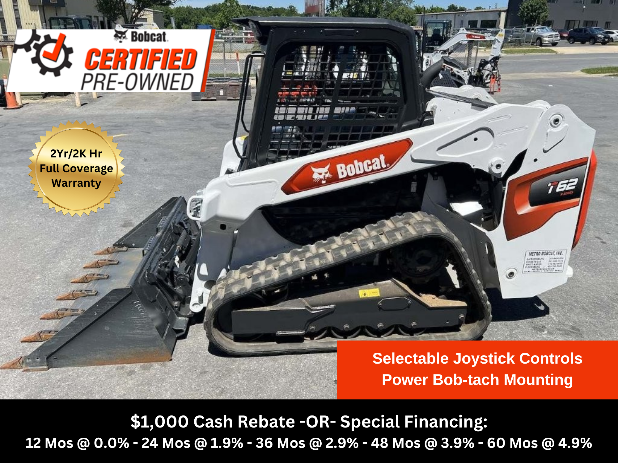 Photo of a 2022 Bobcat T62
