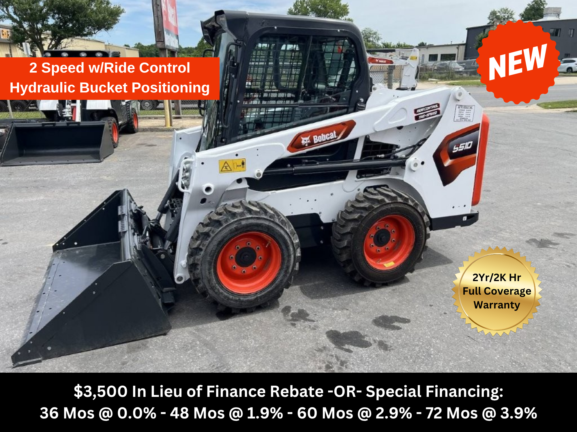 Photo of a 2025 Bobcat S510