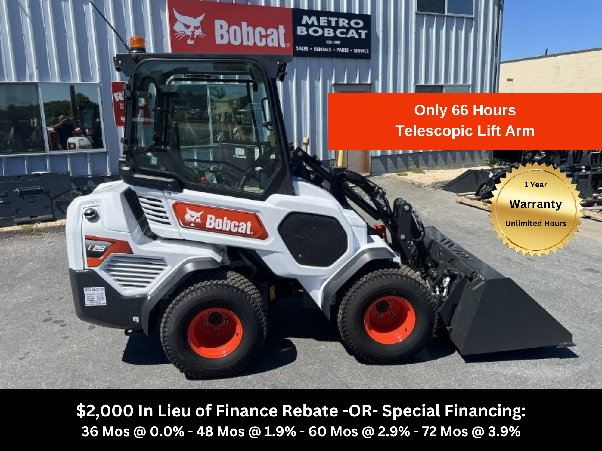 Photo of a 2025 Bobcat L28