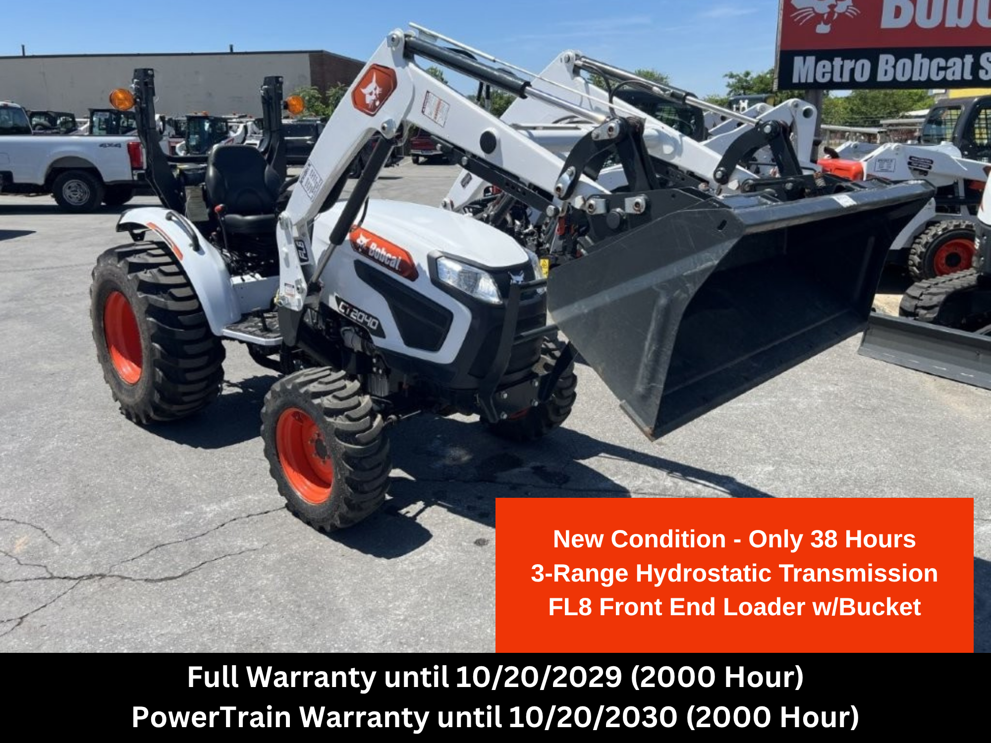 Photo of a 2024 Bobcat CT2040 HST