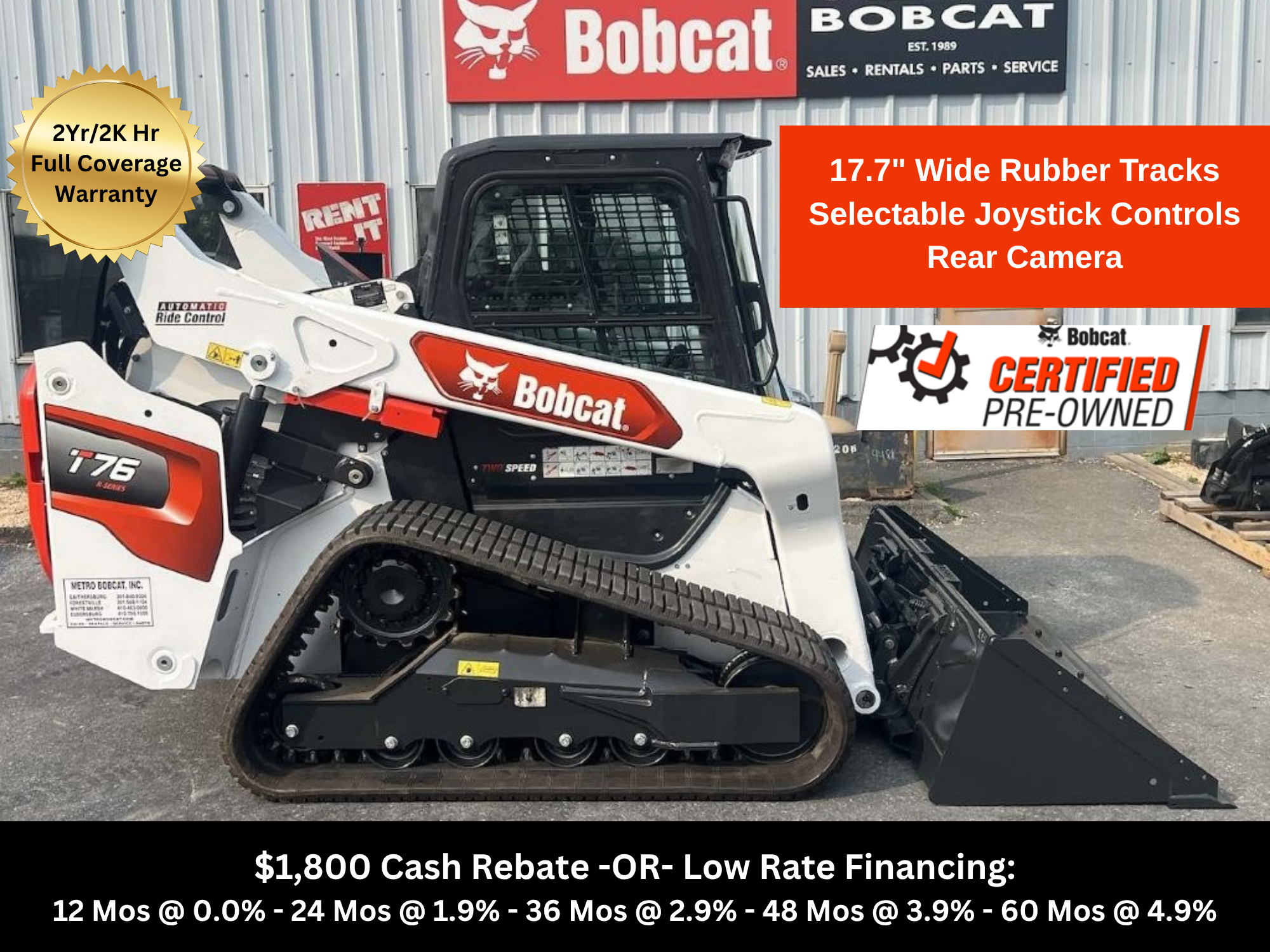 Photo of a 2023 Bobcat T76