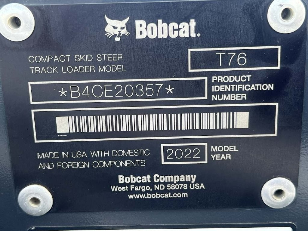 2022 Bobcat T76