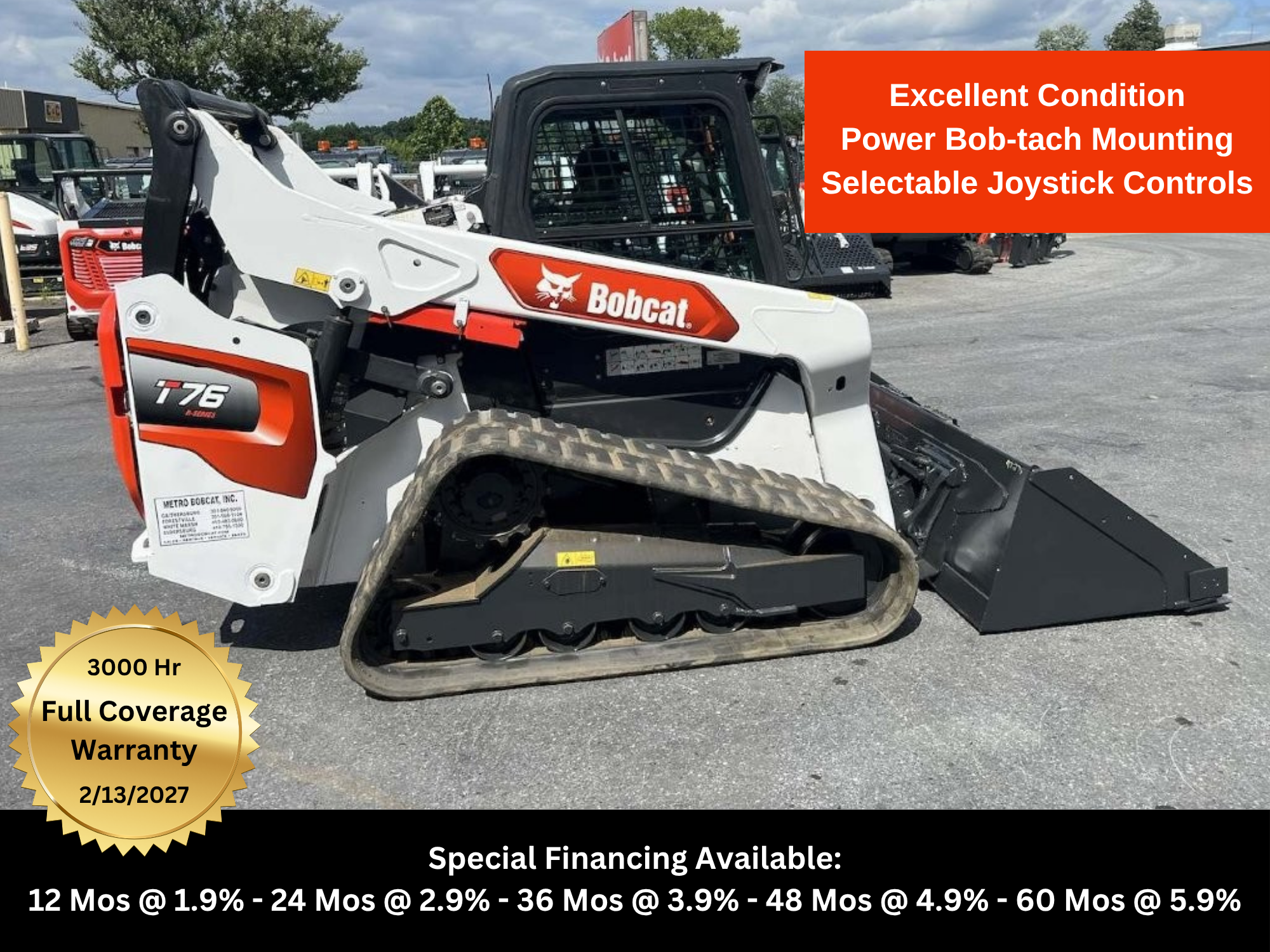 Photo of a 2023 Bobcat T76