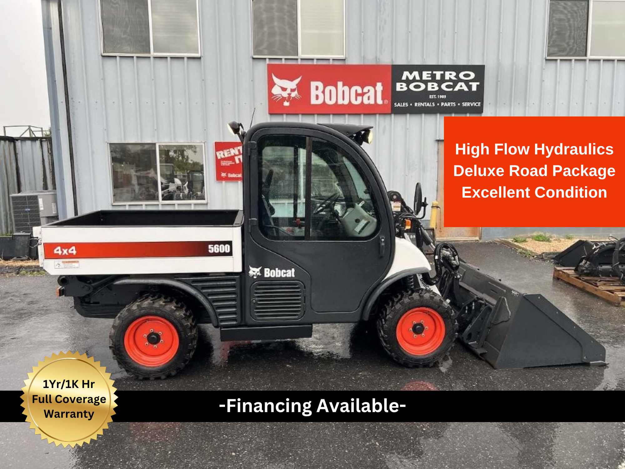 Photo of a 2020 Bobcat Toolcat 5600