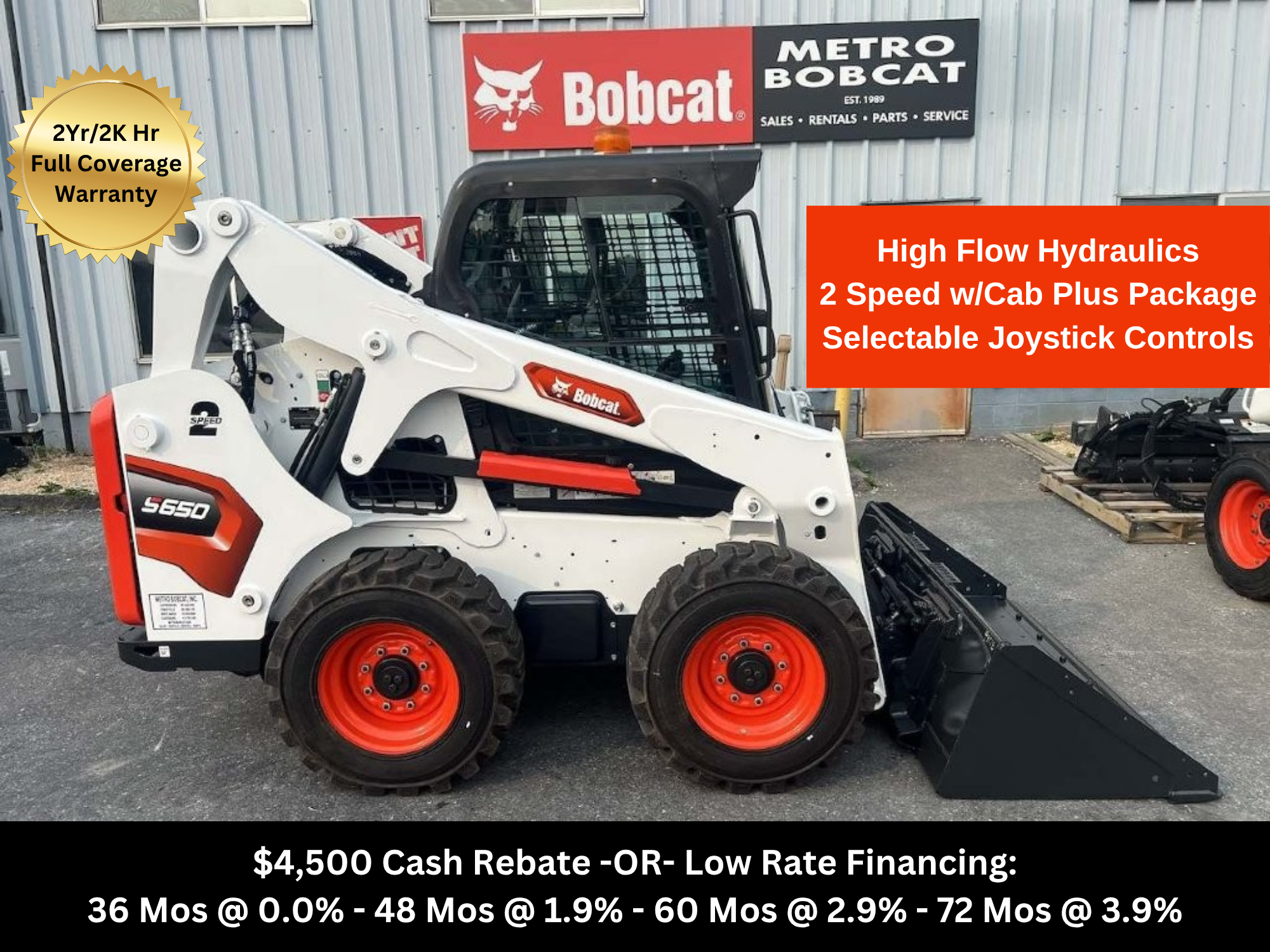 Photo of a 2025 Bobcat S650