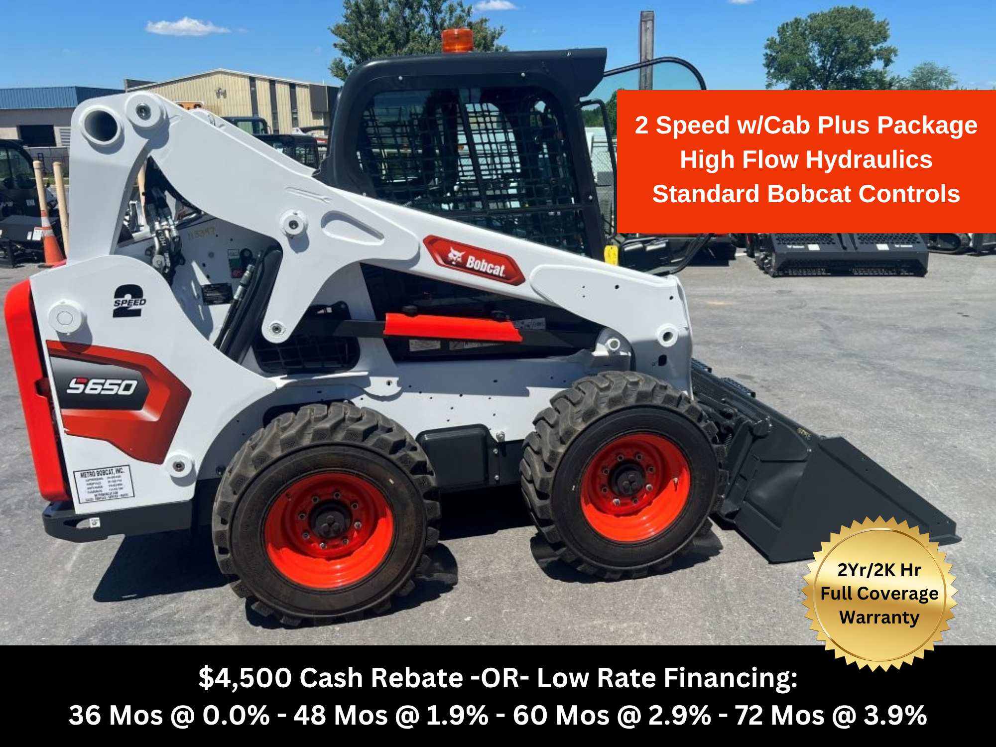Photo of a 2025 Bobcat S650