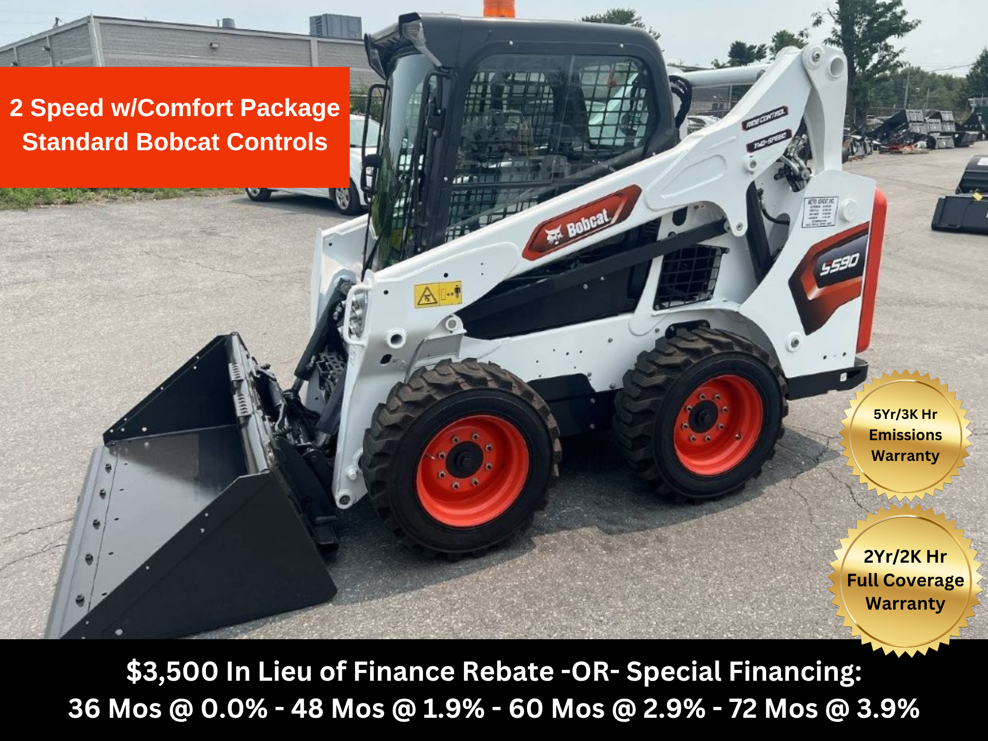 Photo of a 2025 Bobcat S590
