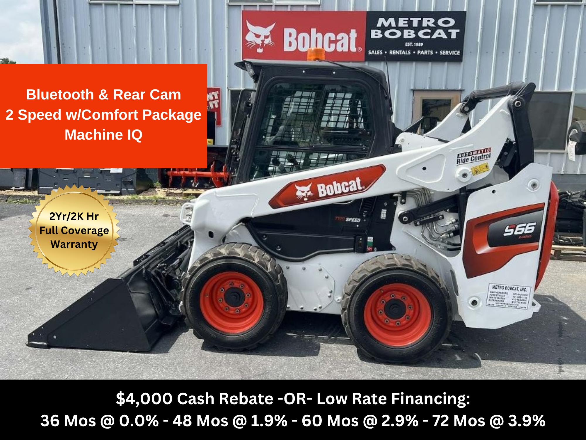 Photo of a 2024 Bobcat S66