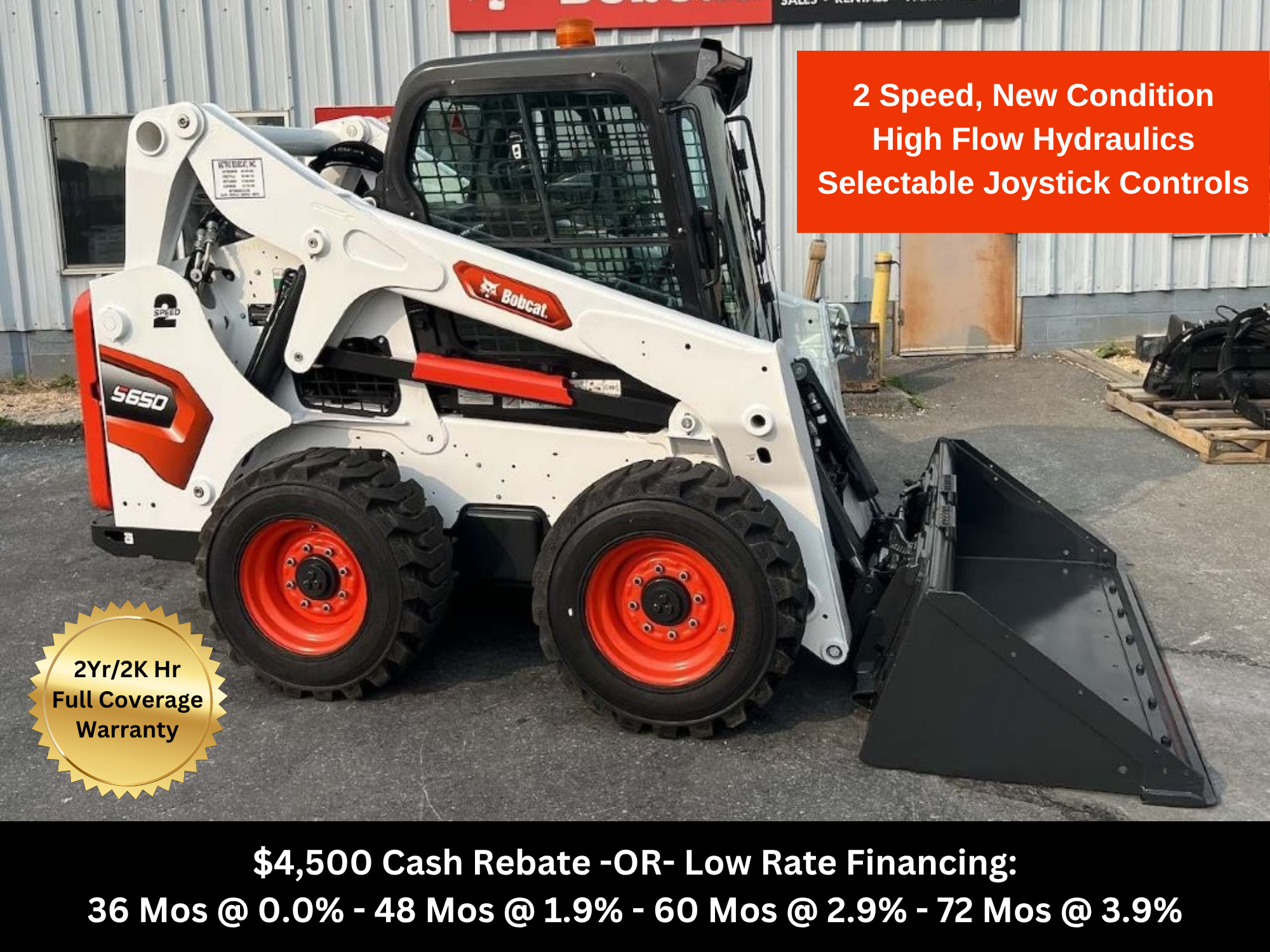 Photo of a 2025 Bobcat S650