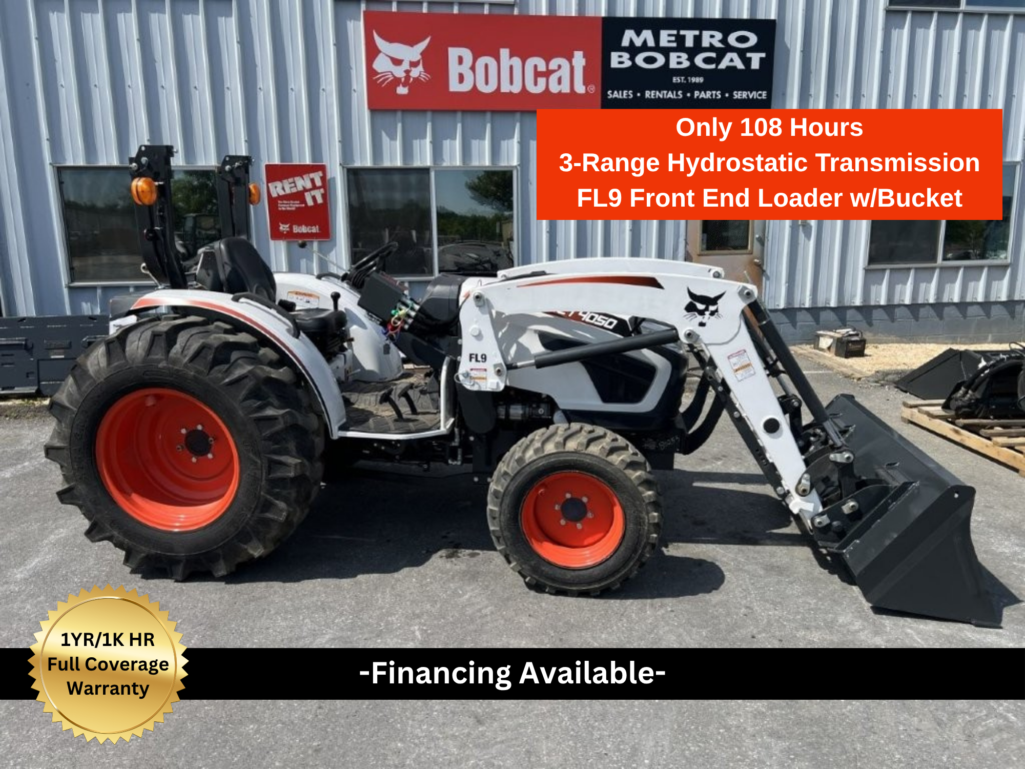 Photo of a 2020 Bobcat CT4050 HST