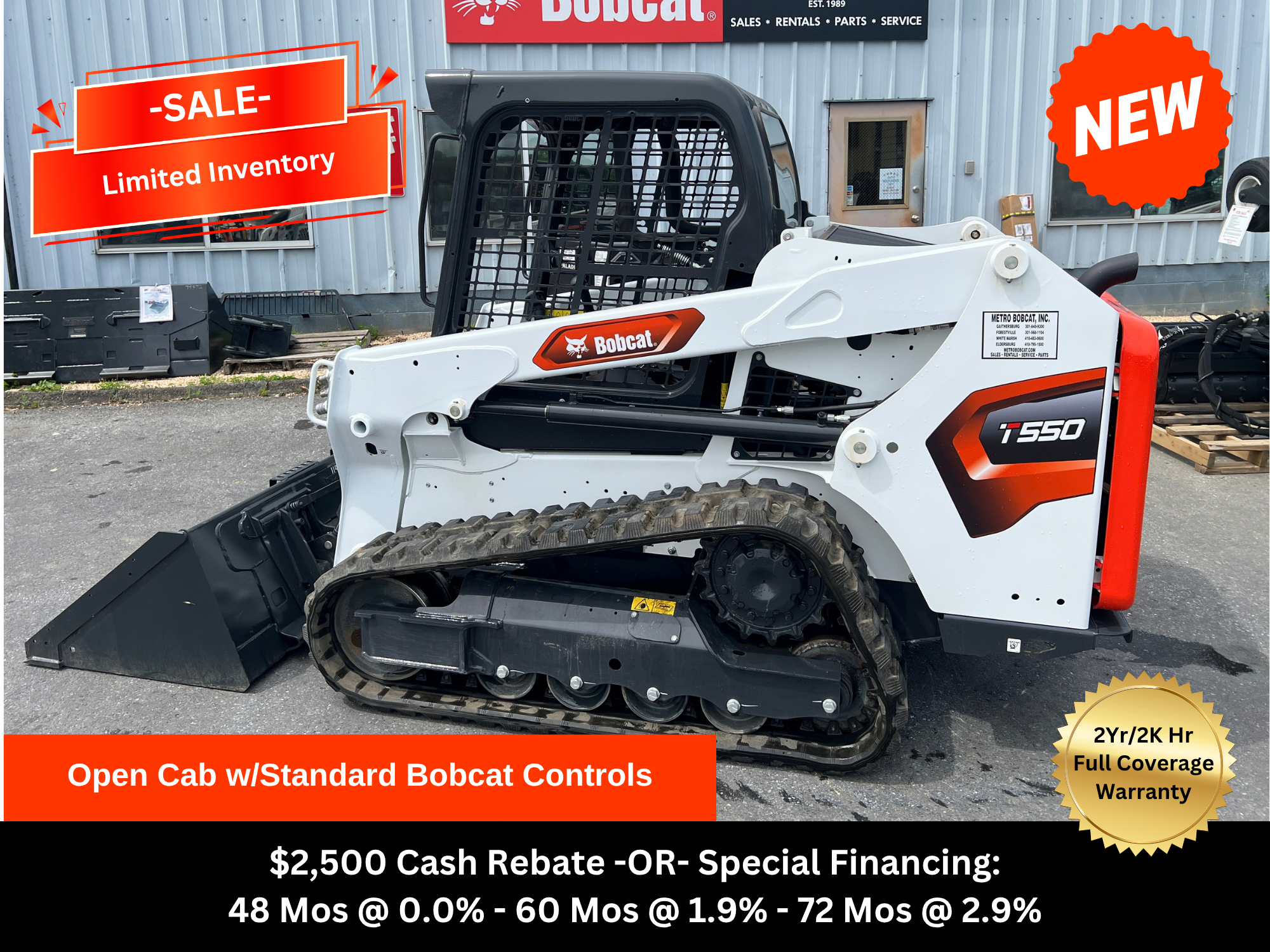 2025 Bobcat T550
