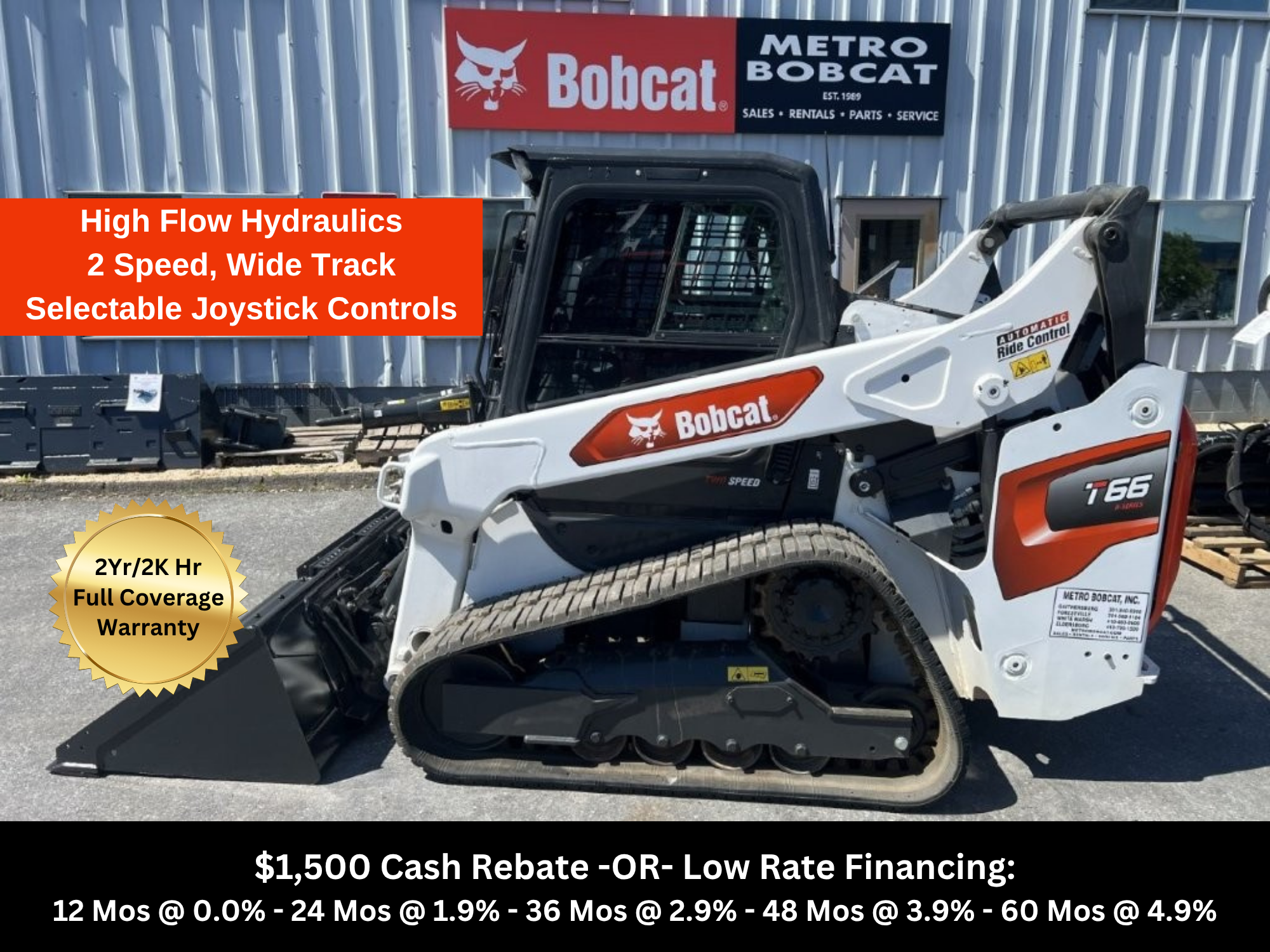 Photo of a 2023 Bobcat T66
