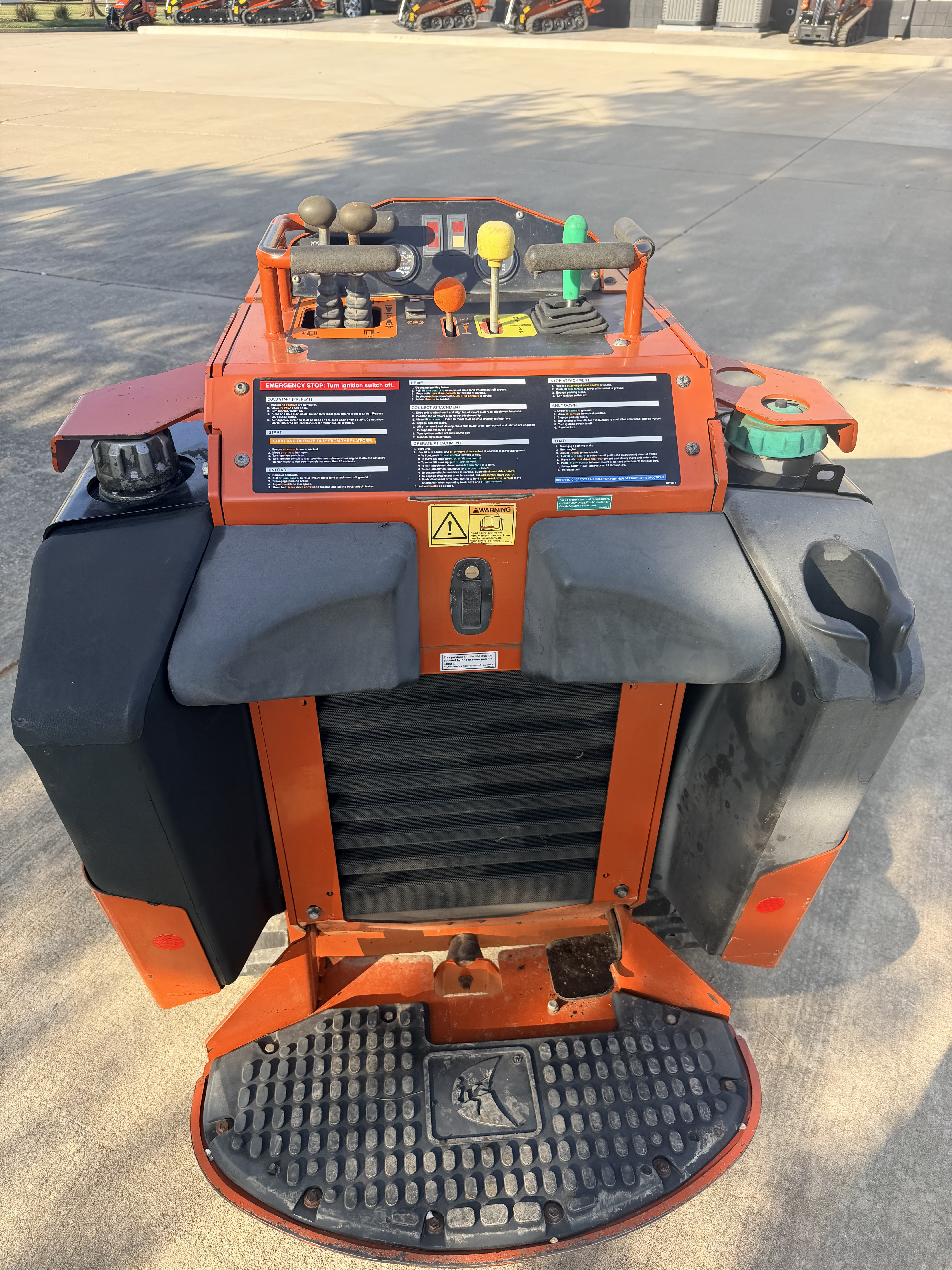 2017 Ditch Witch SK800 with 42 in. smooth bucket. Tracks in good condition. Dual stick ground drive. New pump and ground