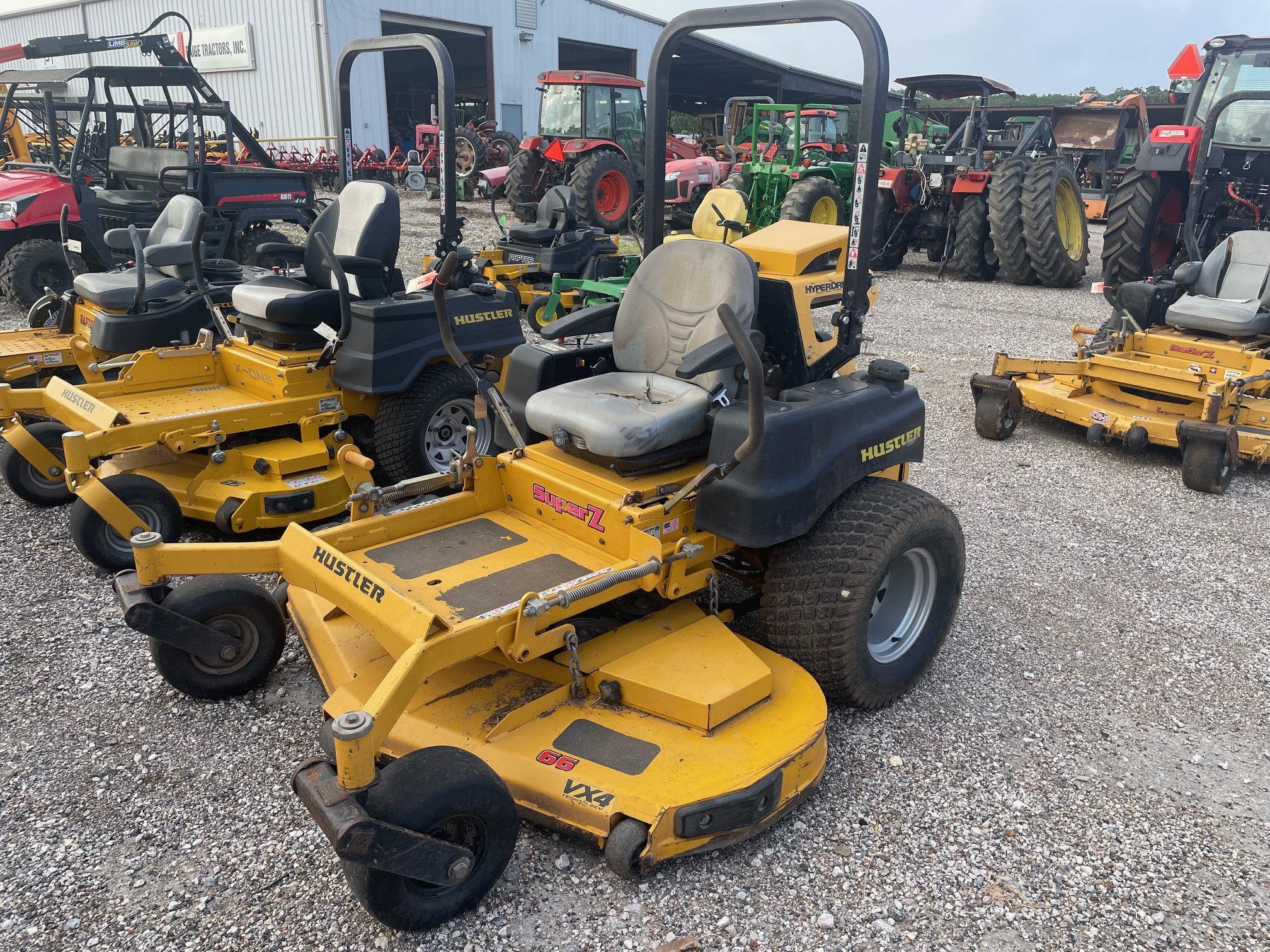 Used 2013 Hustler Turf Equipment SUPER Z HYPER DRIVE 60