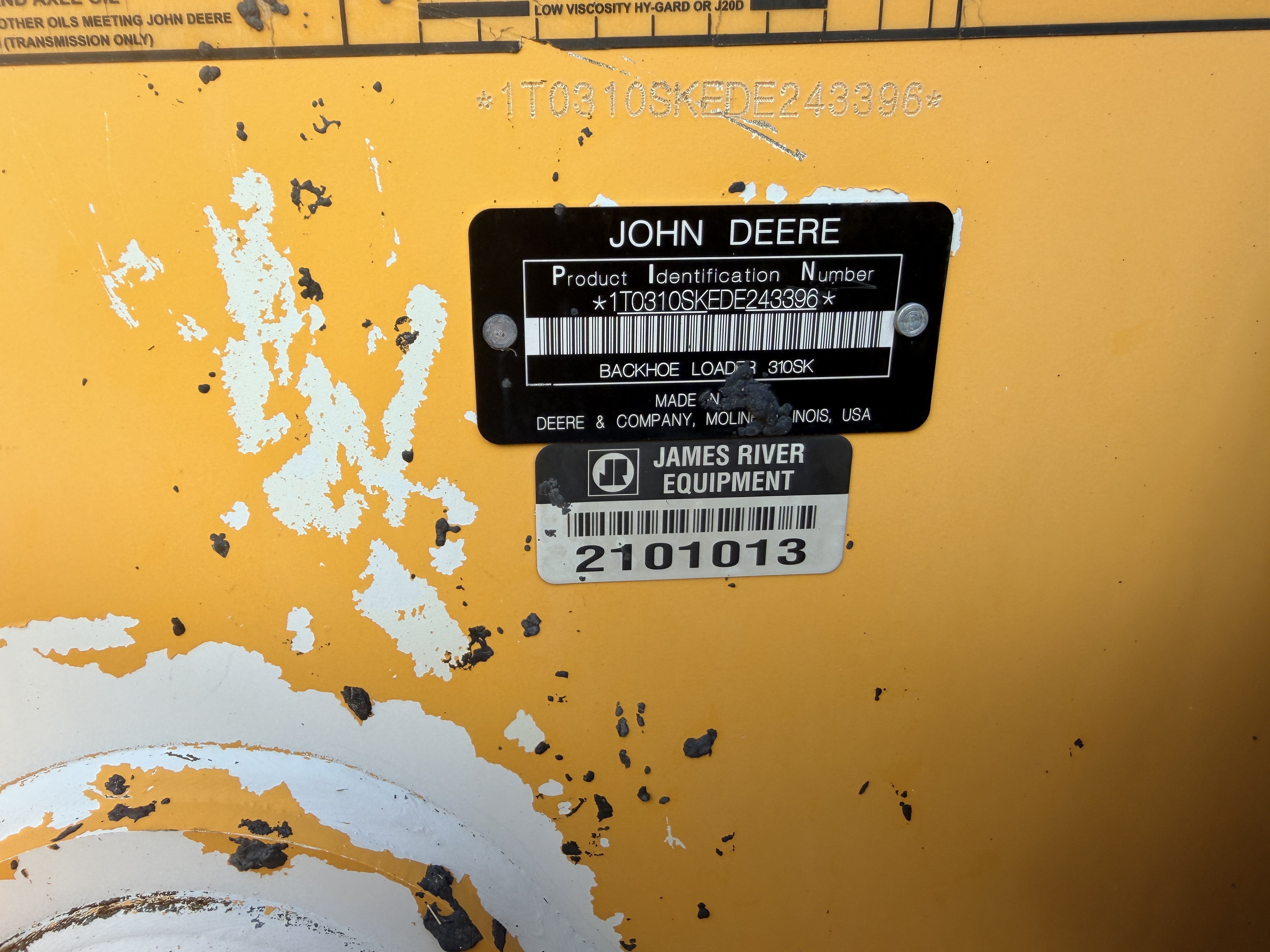 2013 John Deere 310SK