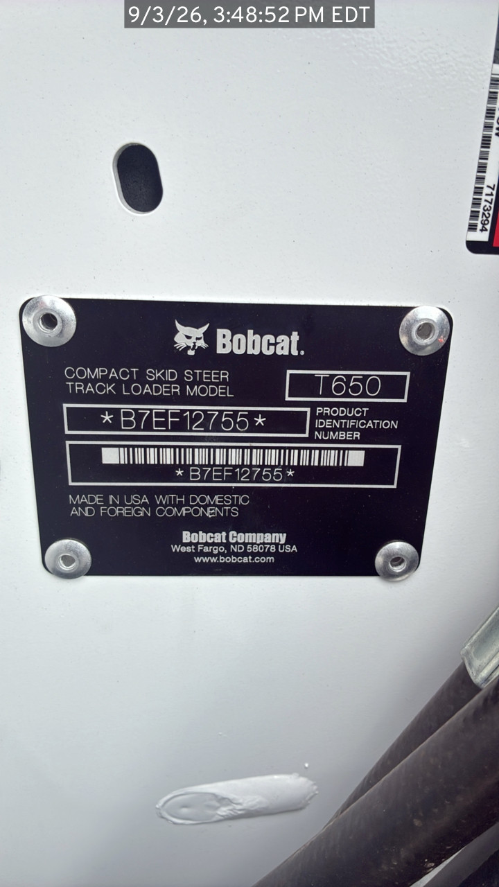 2026 Bobcat T650